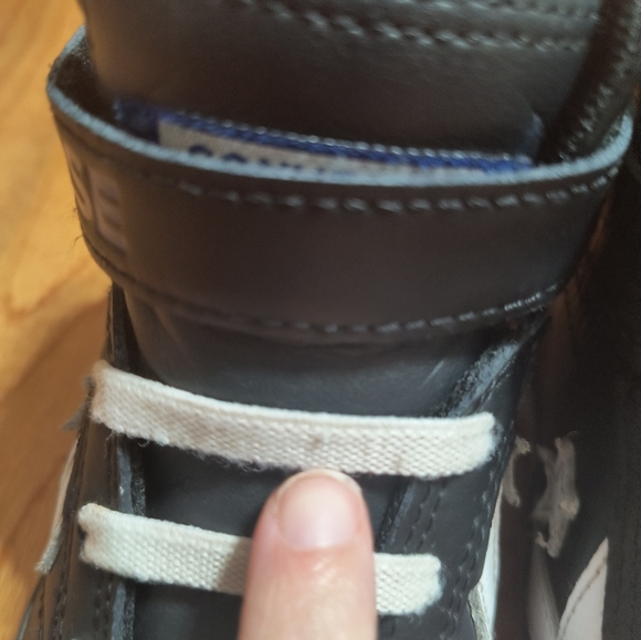 Converse All Star high top Velcro strap shoes, size children's 1.5 - Picture 11 of 12